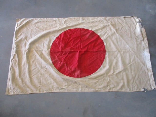National Flag of Japan/Circle of The Sun - Has Damage: 57" x 33"