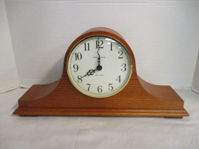 Howard Mille Dual Chime Quartz Mantel Clock - Model #630-108 (1 of 6)