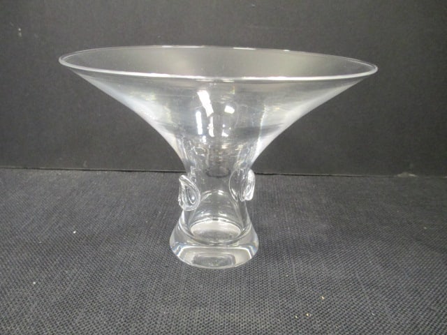 Stueben Crystal Vase: 5"