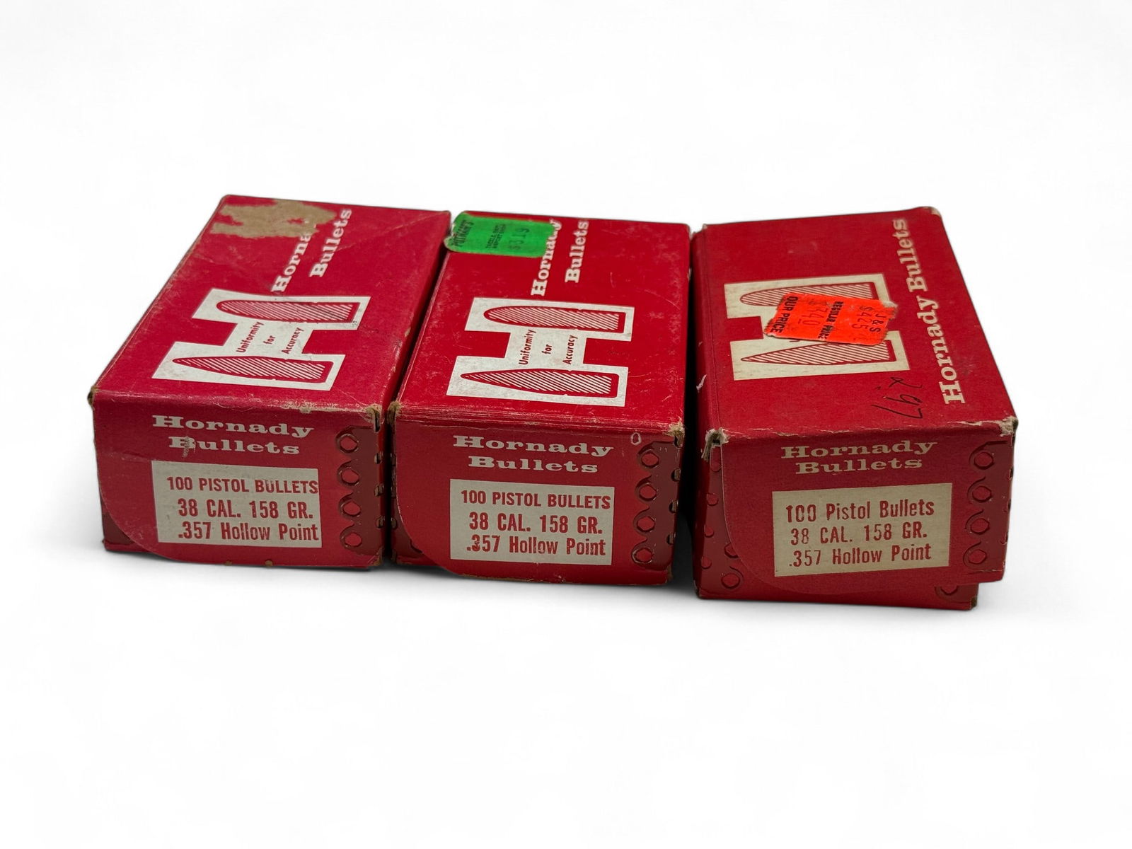 NOS 250qty. of .38 CAL. 158gr. (.357") HP Hornady Bullets for Reloading (1 of 7)