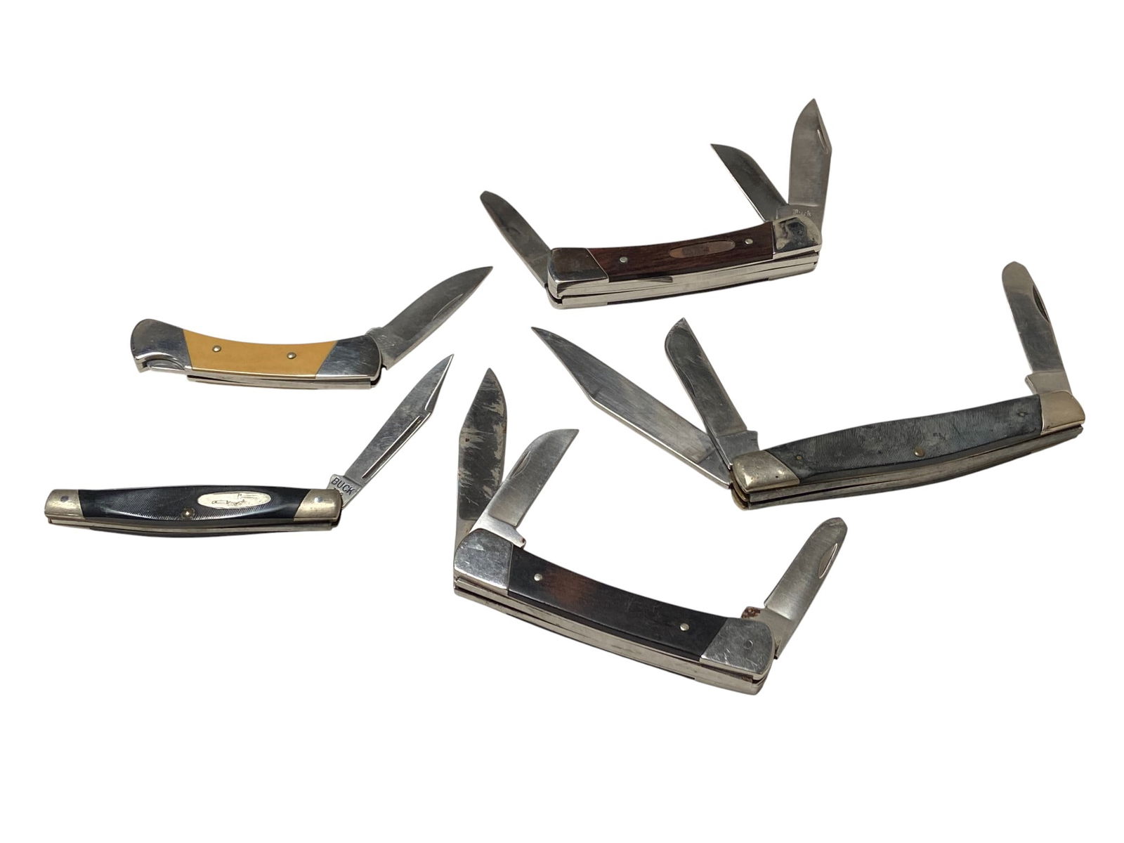 (5) Buck Pocket Knives (1 of 17)