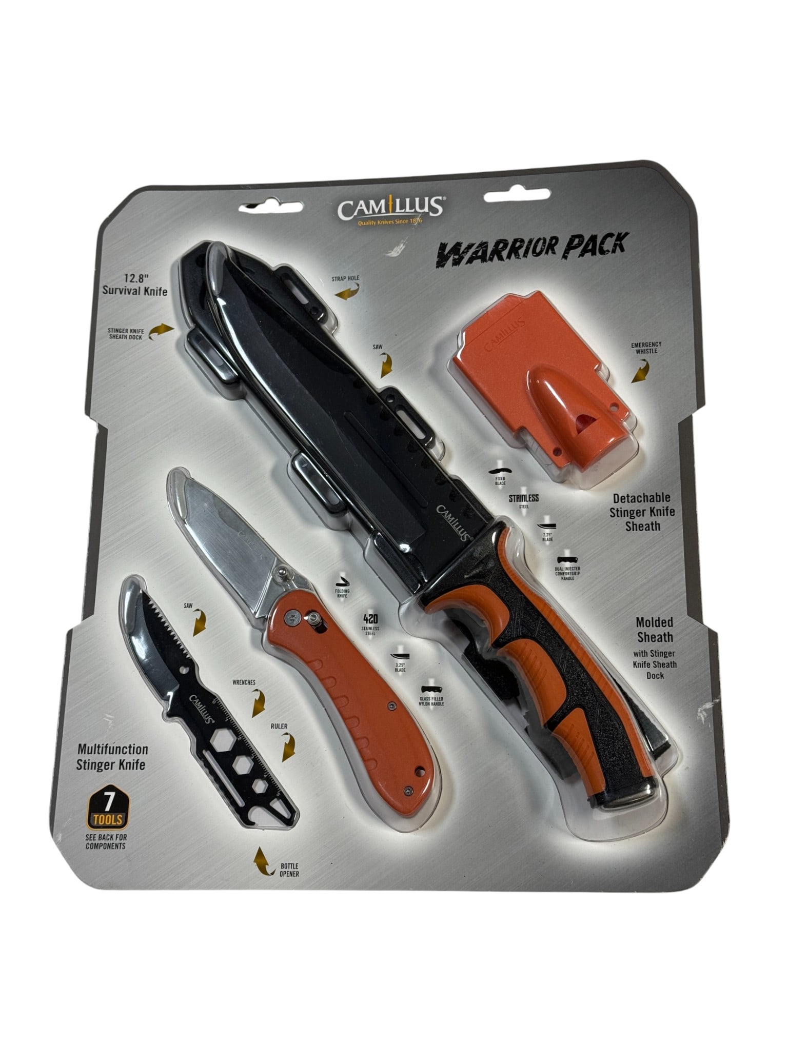 NIB Camillus Warrior Pack (1 of 2)