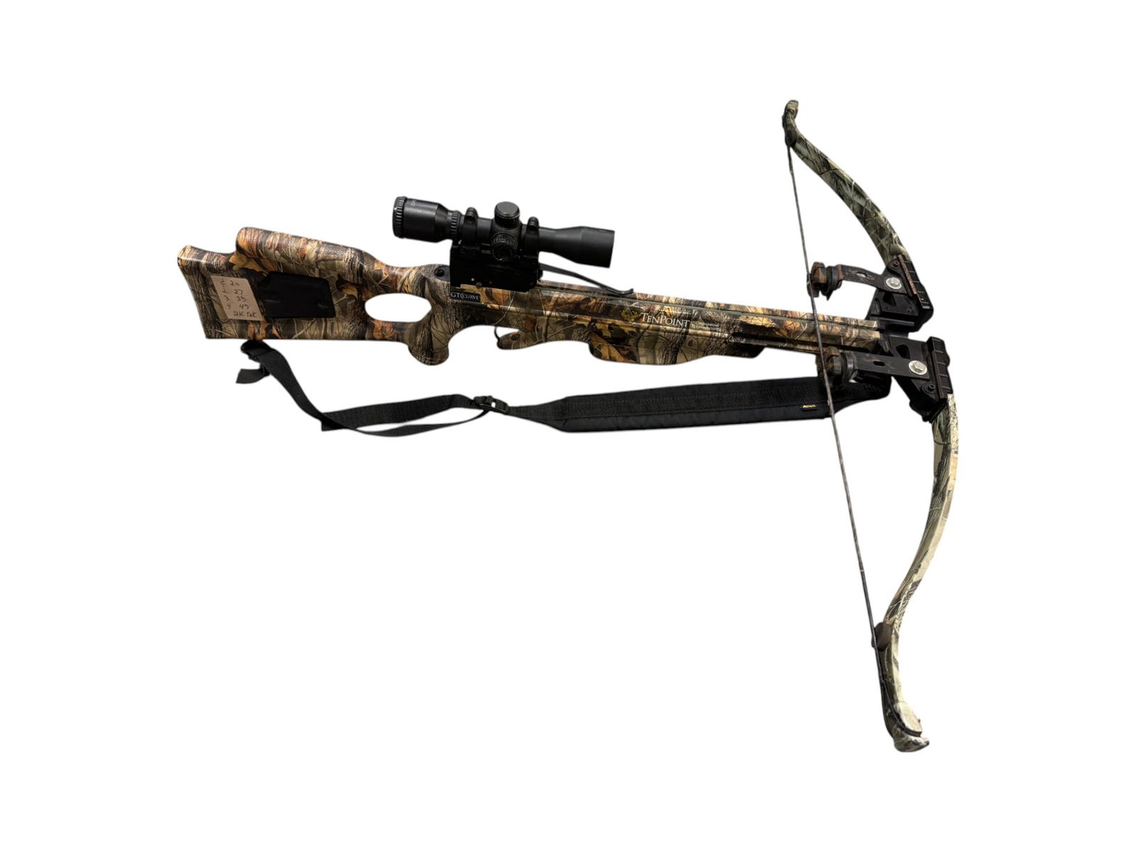 TenPoint GT Curve Hunting Crossbow with 3x32 Archery Scope (1 of 13)