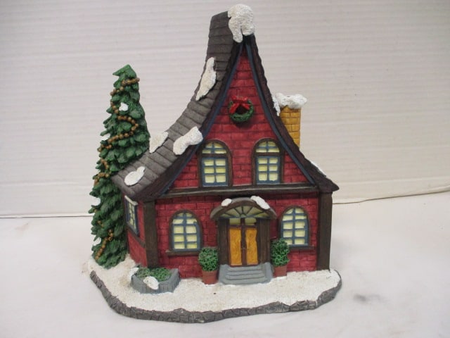Alberte Price Products Sculpted Resin Snow Cap House Doorstop (1 of 8)
