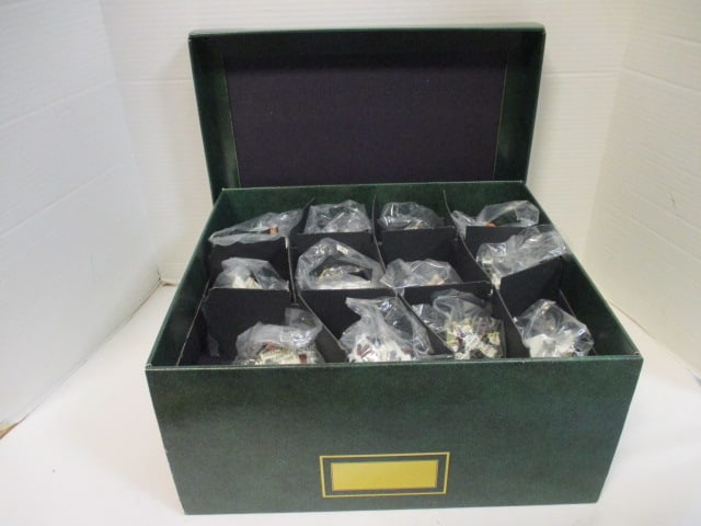 The Bradford Edition "Thomas Kinkade's Winter Memories" 12 Illuminated Ornaments (1 of 8)