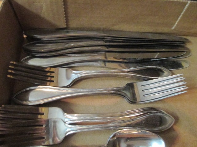 38 Pieces of International Stainless Flatware (1 of 4)