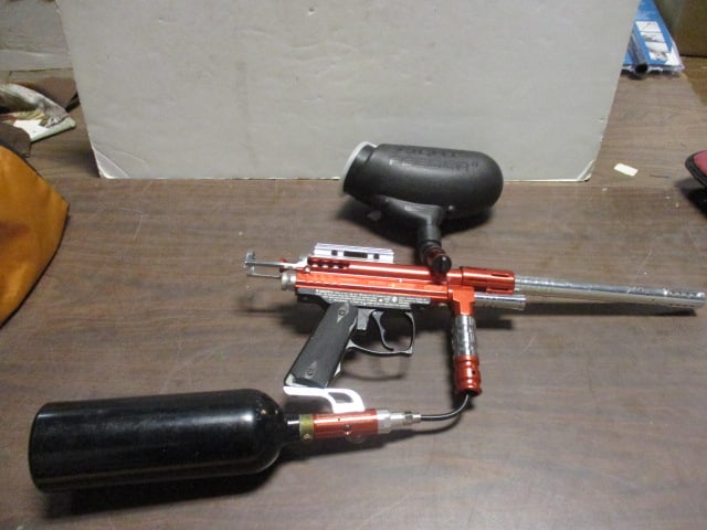 Spyder Semi Auto 68 Shutter Shooter Paintball Gun: .