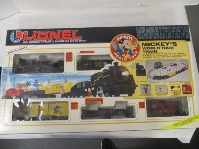 Lionel "Mickey's World Tour 1992" Train Set in Original Box - #6-11721 (1 of 15)