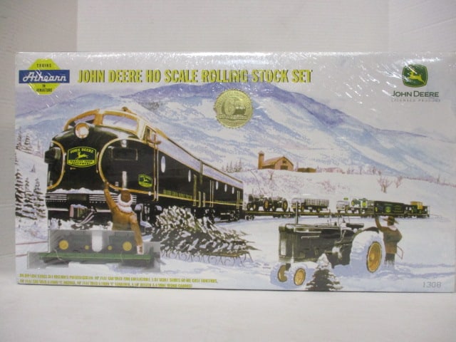 New Old Stock John Deere Collector's Edition HO Scale Rolling Stock Set - #1308 (1 of 9)