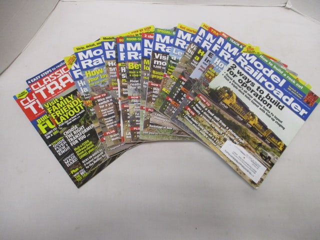 Lot of "Model Railroader" and Other Train Magazines (1 of 5)