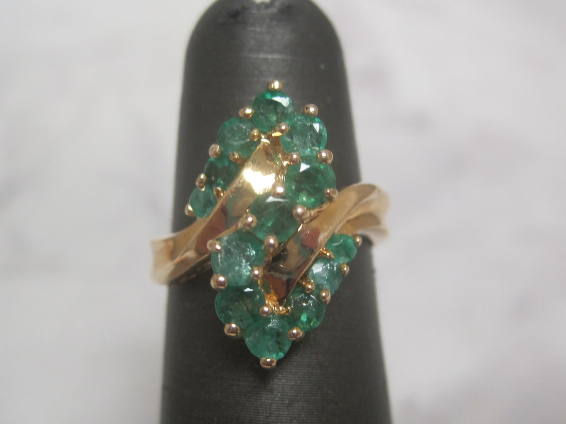 14k Gold Emerald Ring (1 of 4)