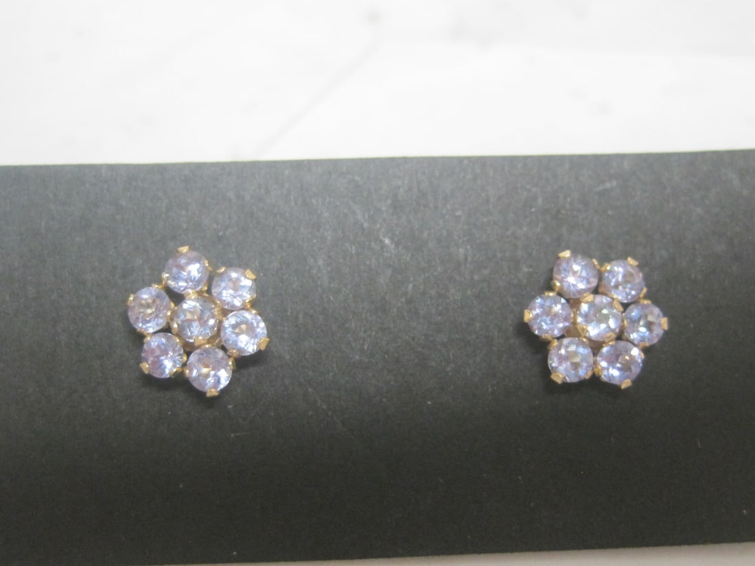 14k Gold Tanzanite Earrings (1 of 3)