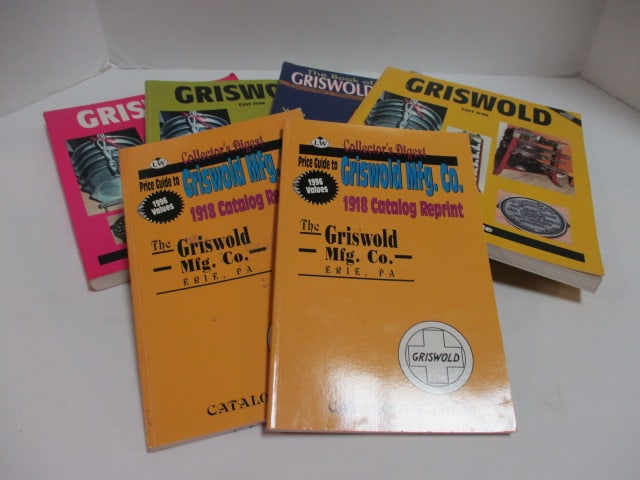 Griswold and Wagner Cast Iron Guide Books: See pictures and preview for selection