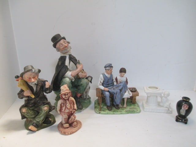 Georgia Marble Ltd. Ed. Figure 4", Norman Rockwell Figure, (1 of 12)