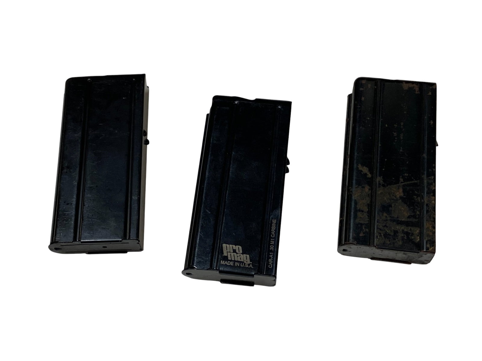 (3) 15-Round M1 Carbine Magazines: See photos.