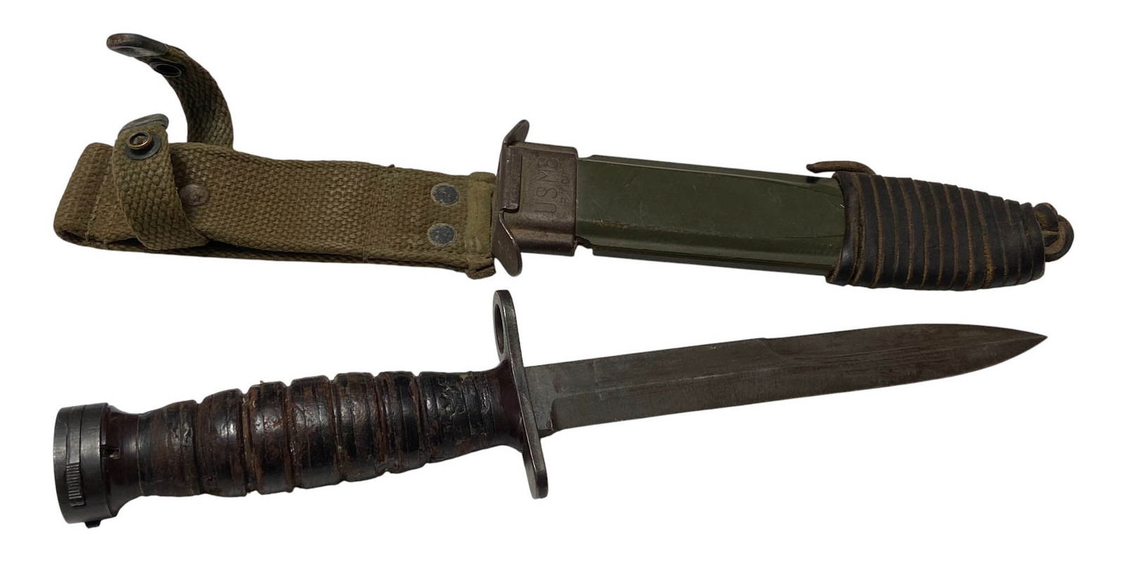 US M4 Bayonet by PAL with USM8 Scabbard for M1 Carbine (1 of 10)