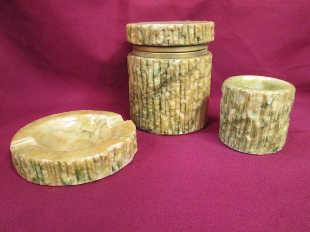 Antique 3 Piece Bianci Smoking Set (1 of 17)