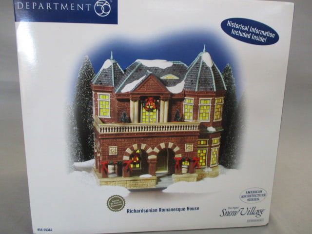 2004 Dept 56 "Richardsonion Romanesque" American Architecture: The Original Snow Village