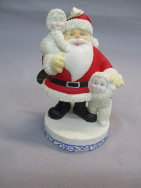 2003 Dept 56 "Here Comes Santa Claus" 4.5": Snowbabies The Guest Collections