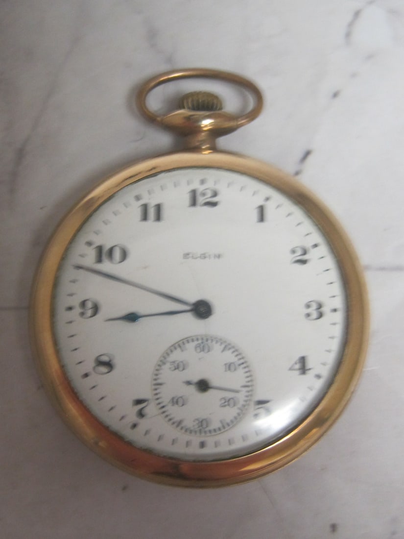 1923 Elgin Gold Filled Pocketwatch (1 of 8)
