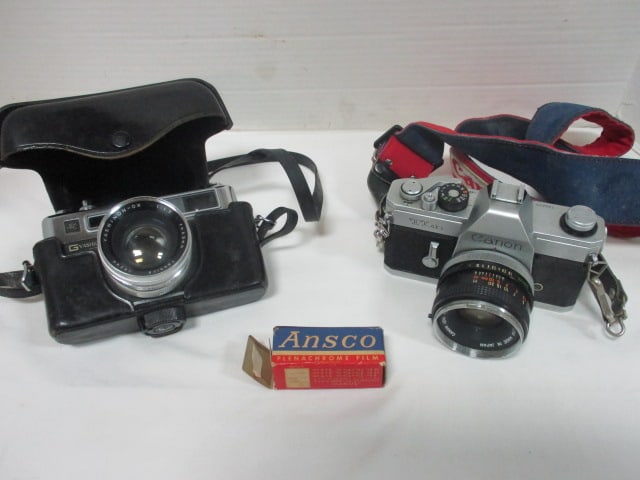 Yashica Electra 35 & Canon TL Cameras: .
