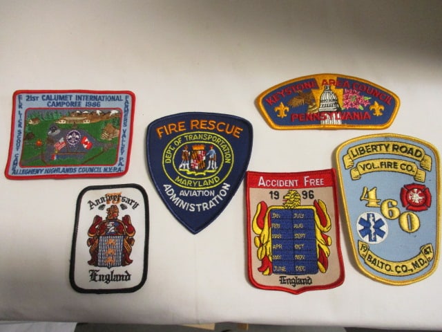 Collectable Patches (Lot of 6): See all pictures