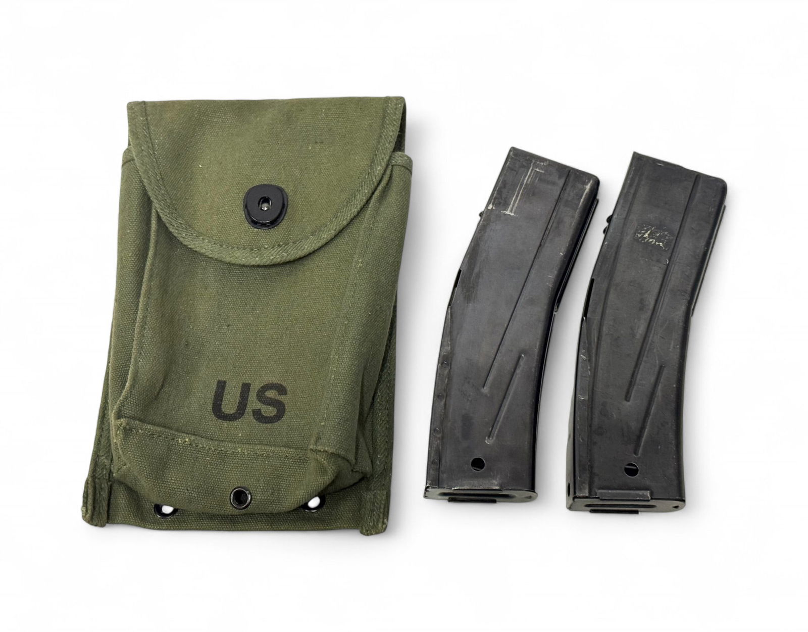 (2) M1 Carbine 30-Round M2 Magazines & Pouch (1 of 7)