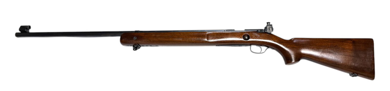 Excellent 1940 Pre-64 Winchester Model 75 .22 LR Bolt Action Target Rifle w/ Lyman 57E Peep Sight: S#: 40845 Mfg. 1940 | 28” Barrel | Lyman 77 Front Sight with a Lyman 57 E Adjustable Rear Peep Sight | Winchester proofs on receiver and barrel | Comes with (1) 5-Round Magazine | Very smooth ac