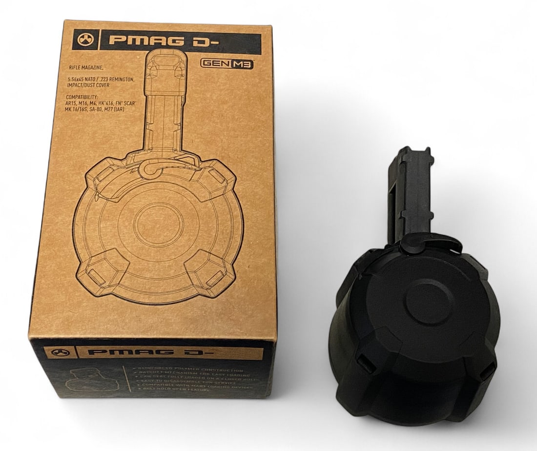 NIB Magpul PMAG Gen 3 “50-Round” 5.56/.223 Rem AR-15 Magazine (1 of 1)