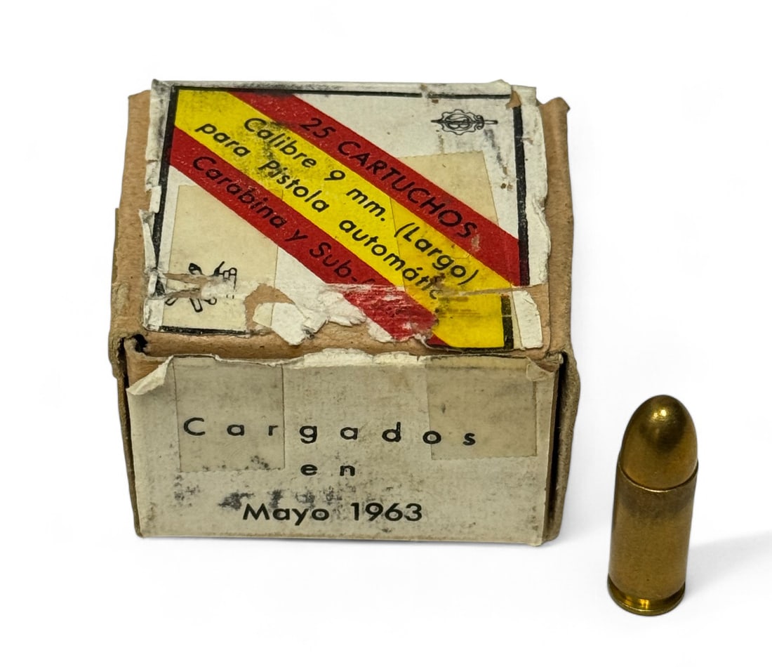 16rds. of 9mm LARGO Spanish S&B Ammunition: See photos.