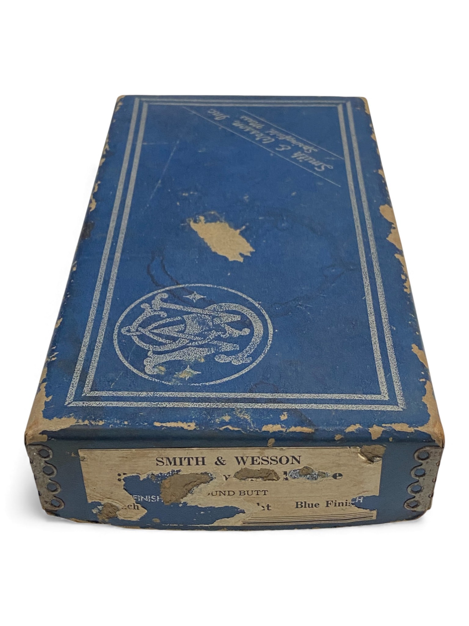 Smith & Wesson Model 36 .38 Chief's Special Early 2-Piece Blue Box w/ Contents (1 of 7)