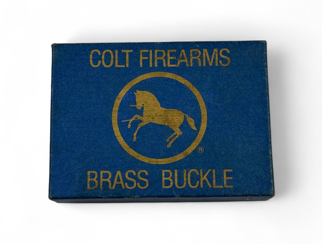 Colt Firearms Brass Buckle W5121 Empty Box (1 of 5)