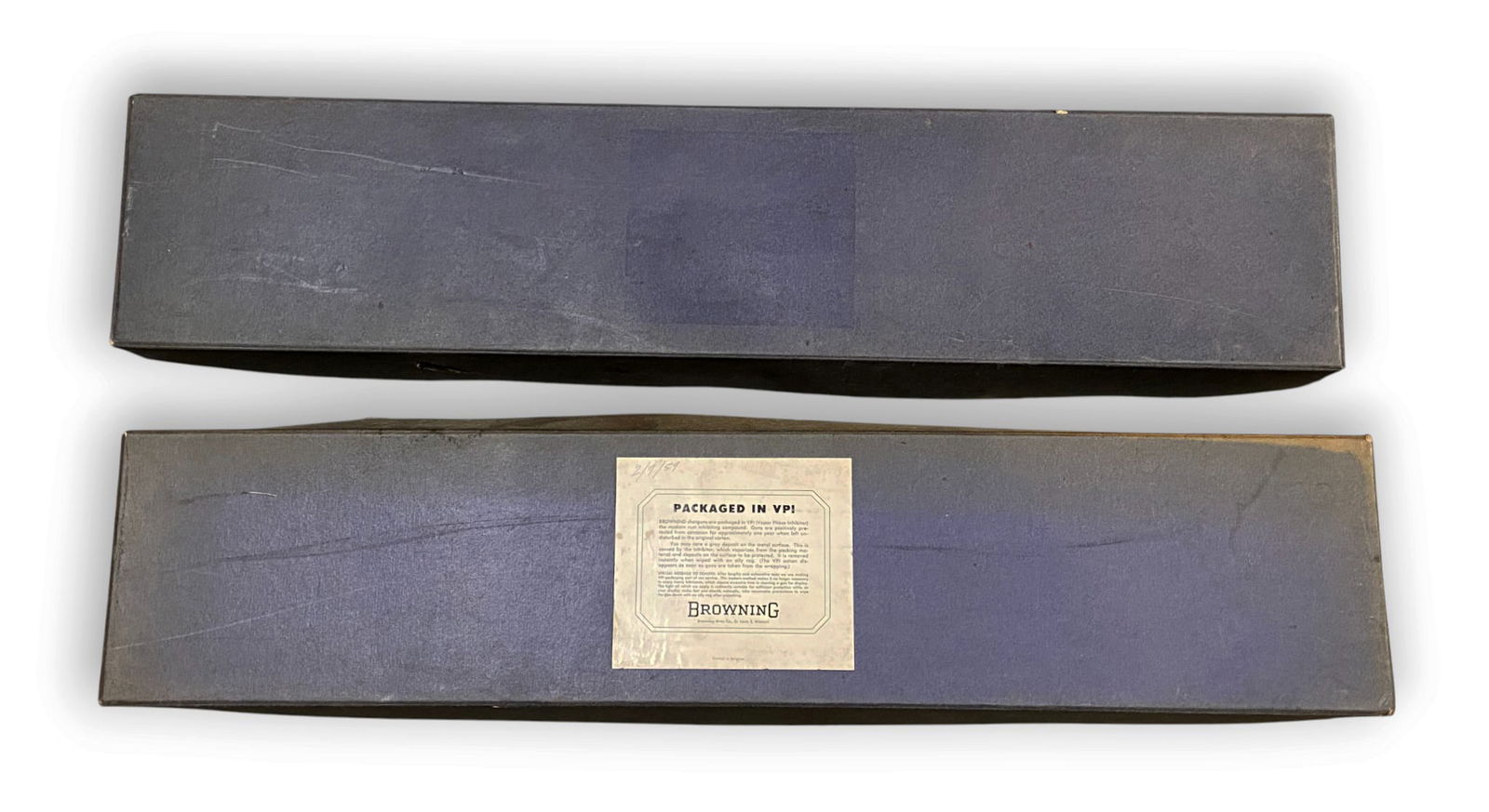 (2) Vintage Factory Belgium Browning A-5 Shotgun Boxes (1 of 13)