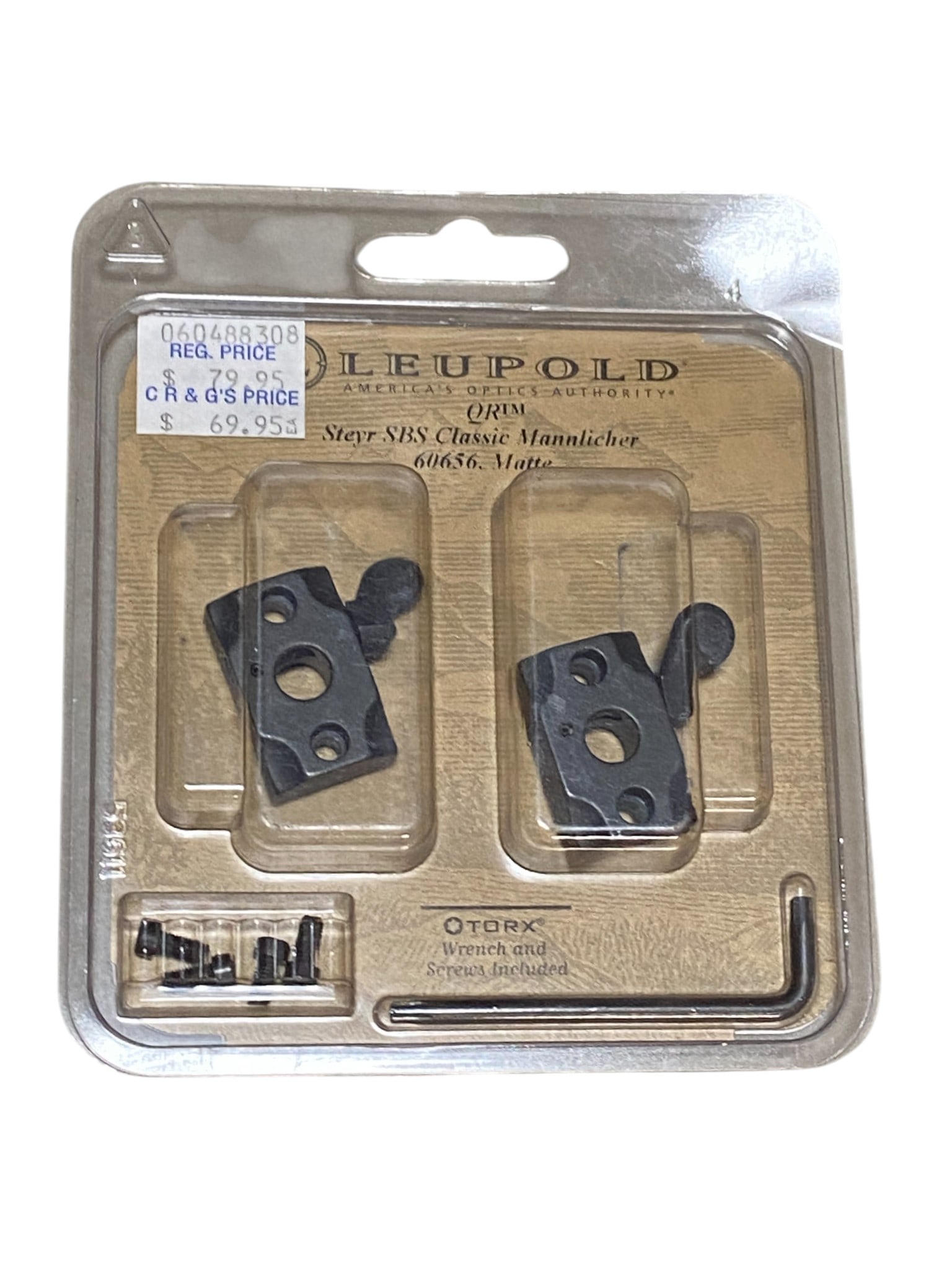NIB Leupold QR Steyr SBS Classic Mannlicher 2pc Mount (1 of 2)