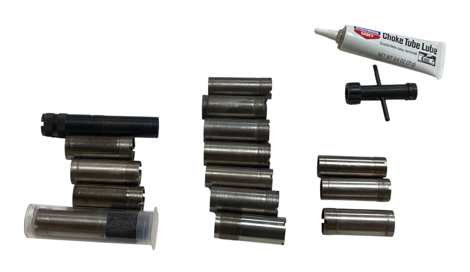 (15) Shotgun Chokes, Choke Tube Lube and Other: See photos for what’s all here