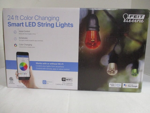 Feit Electric 24' Color Changing Smart LED String Lights: .