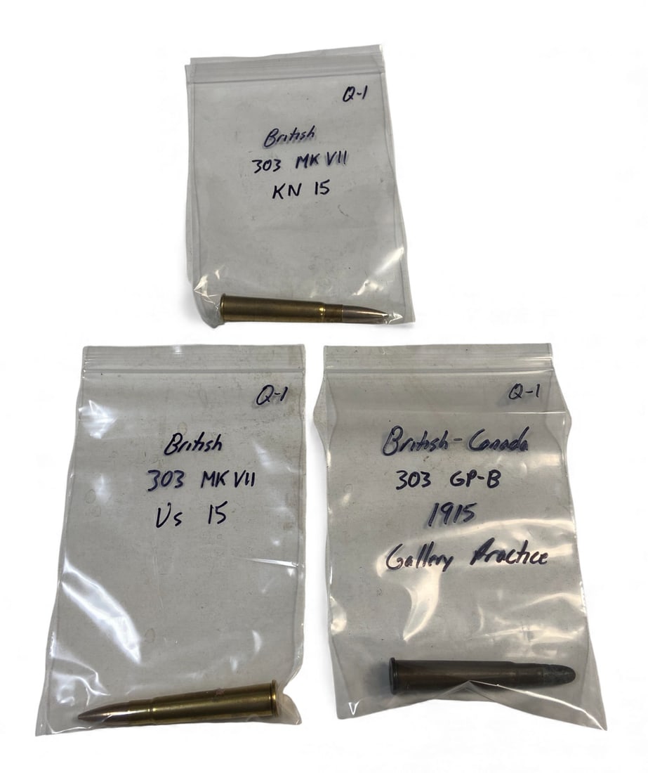 [BRITISH/CANADA] .303 BRITISH Cartridges: 1915: See Photos!
