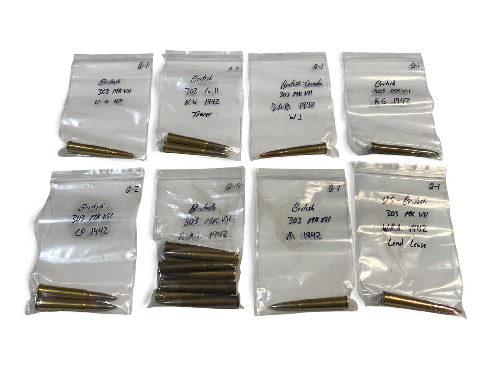 [BRITISH/CANADA/US] .303 BRITISH Cartridges: 1942: See Photos!