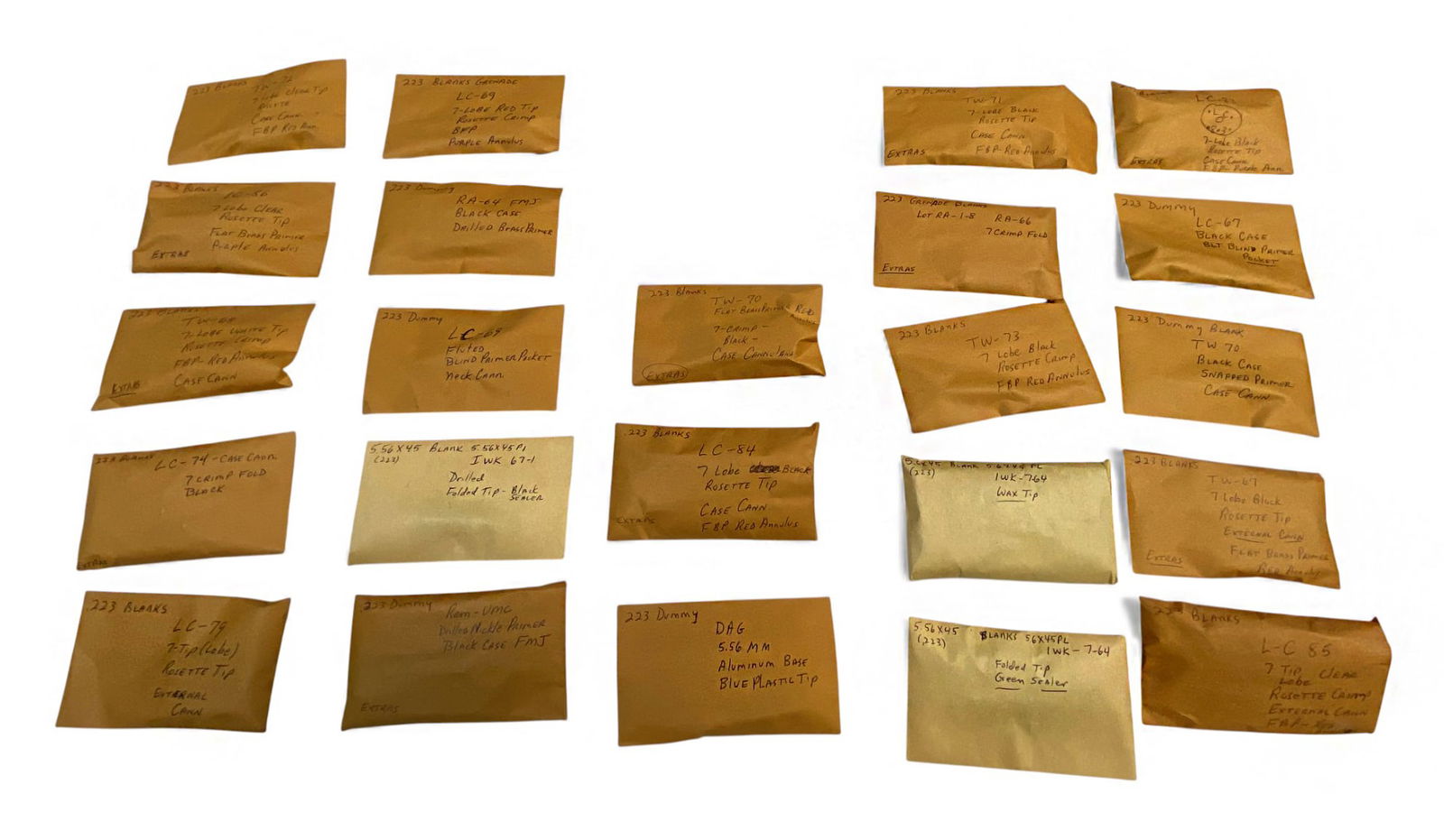 [US] .223 REM/5.56x45mm Cartridges: Misc. Blank & SPECIAL (1 of 12)