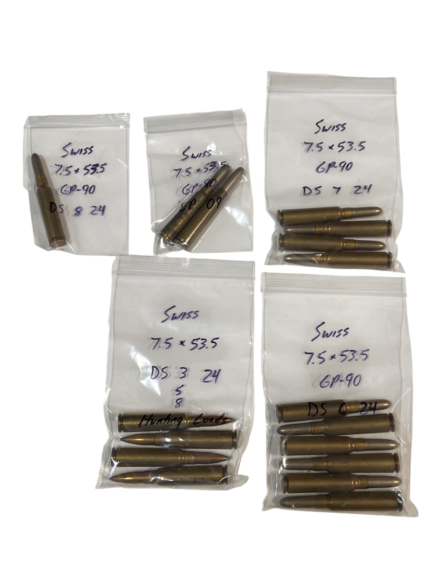 [SWISS] 7.5x53.5 GP-90 : 1909, 1924: See photos