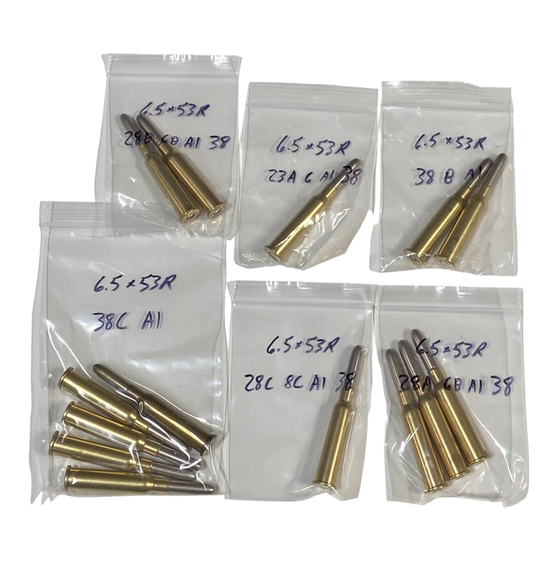 [HOLLAND] 6.5x53mmR Dutch (or Romanian) : 1938: See photos