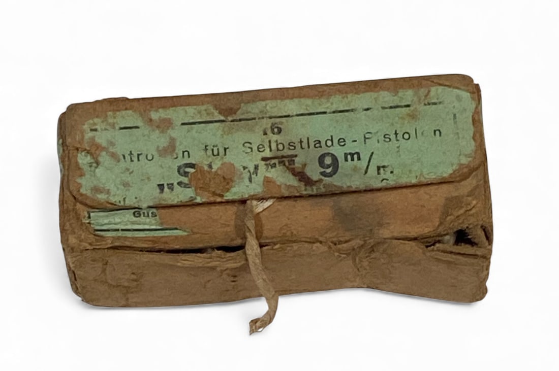 16rds. of German GECO Sinoxid 9mm STEYR on Clips in Box (1 of 4)