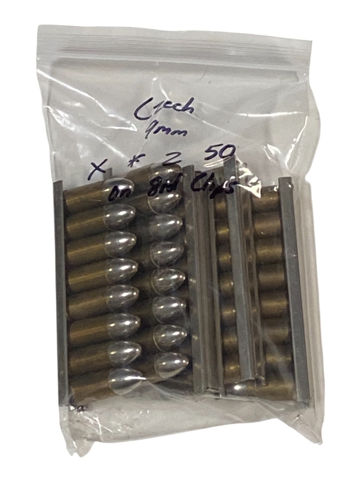 [CZECH] (40) 9mm : Post-WWII, 1950, with Clips (1 of 1)