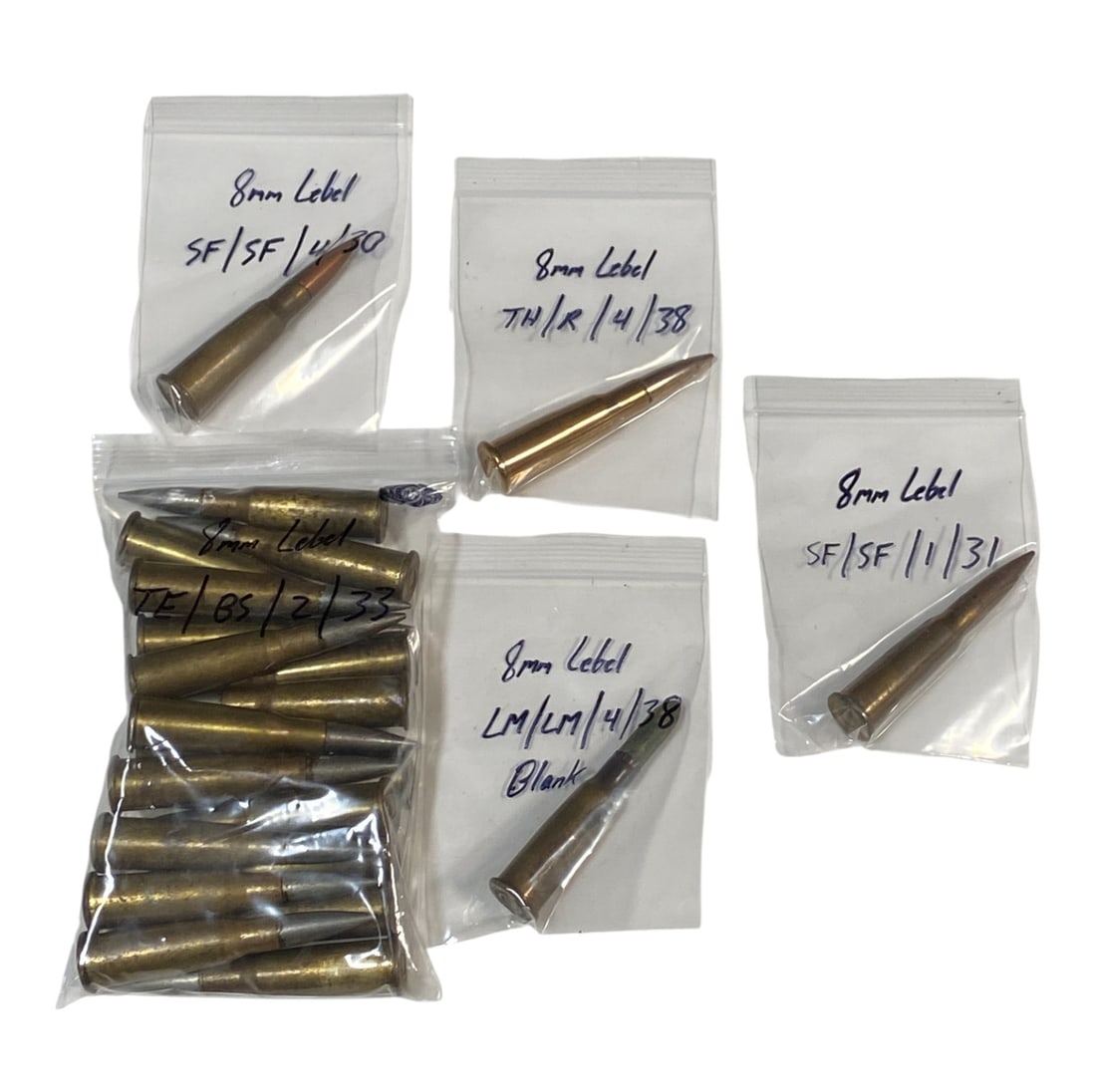 [FRENCH] 8mm LEBEL : 1930-1938: TE/BS/2/33- 18rds.
