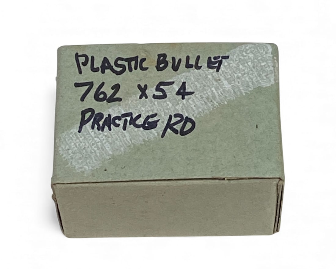 Box of 7.62x54r Plastic Bullet Training Rounds: See photos