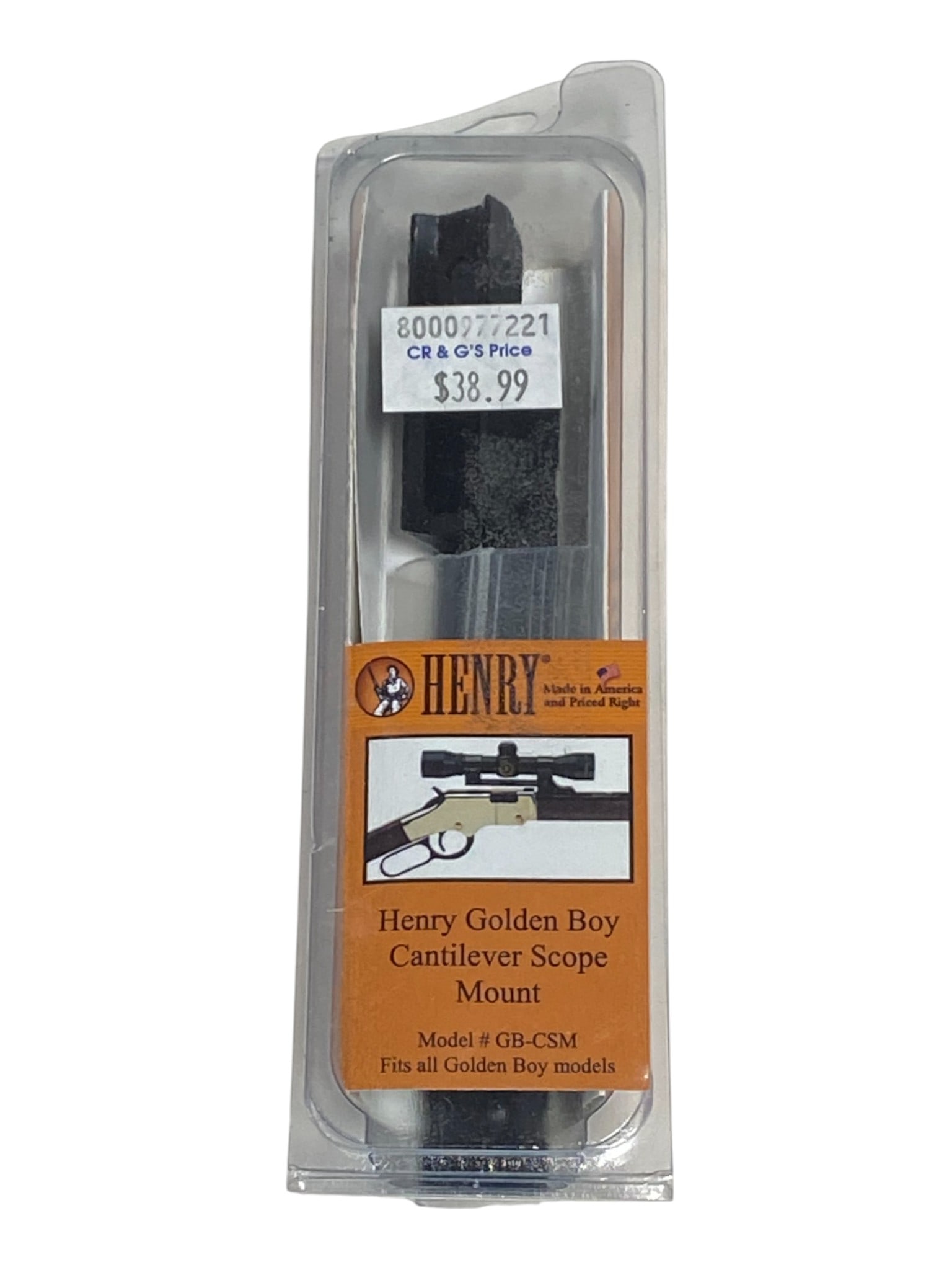 NIB Henry Golden Boy Cantilever Scope Mount (1 of 1)