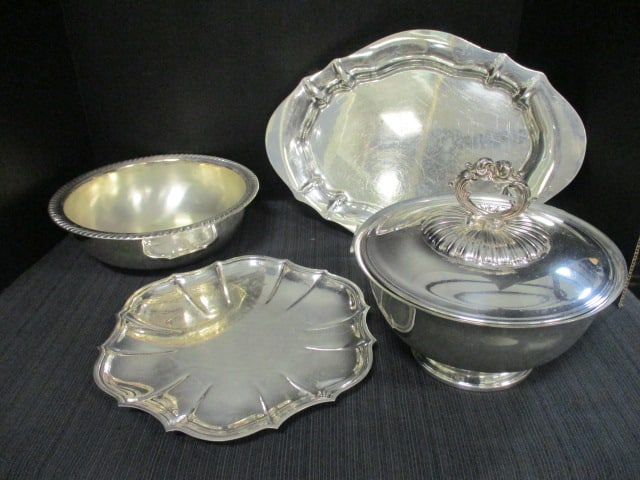 Vintage Silverplate Bowls and Trays Lot (1 of 12)