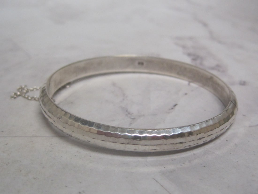 Sterling Silver Bangle Bracelet (1 of 5)