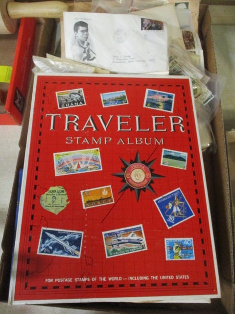 Stamp Albums, Stamps, 1st Day Issue Envelopes, etc. (1 of 7)