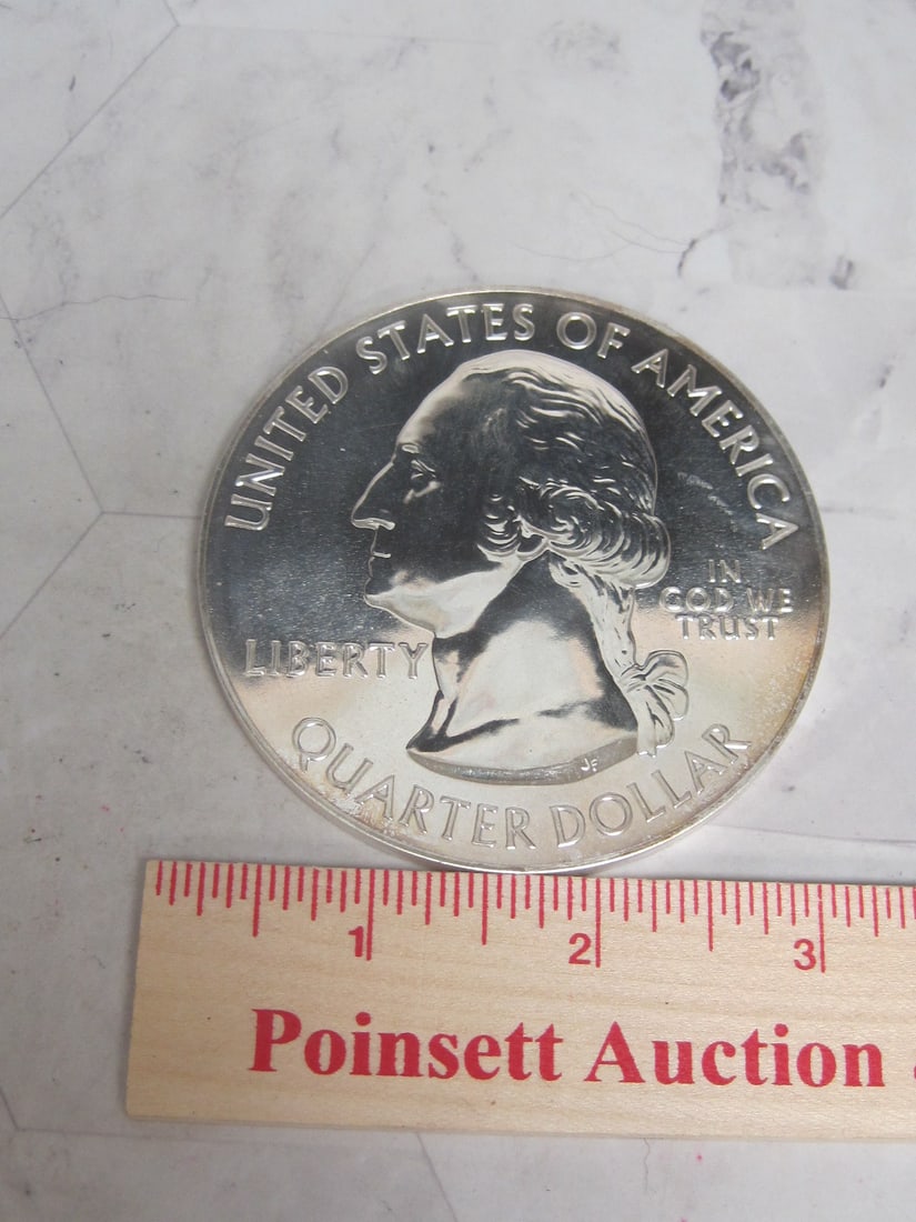 2015 UNC. US JUMBO Silver 5 Ounce Special Quarter - 3